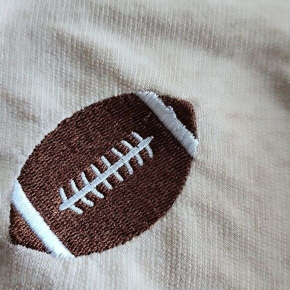 C&C California Lightweight Sweatshirt With Embroidered Football - Picture 6 of 7